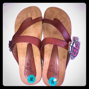 Genuine leather women sandals